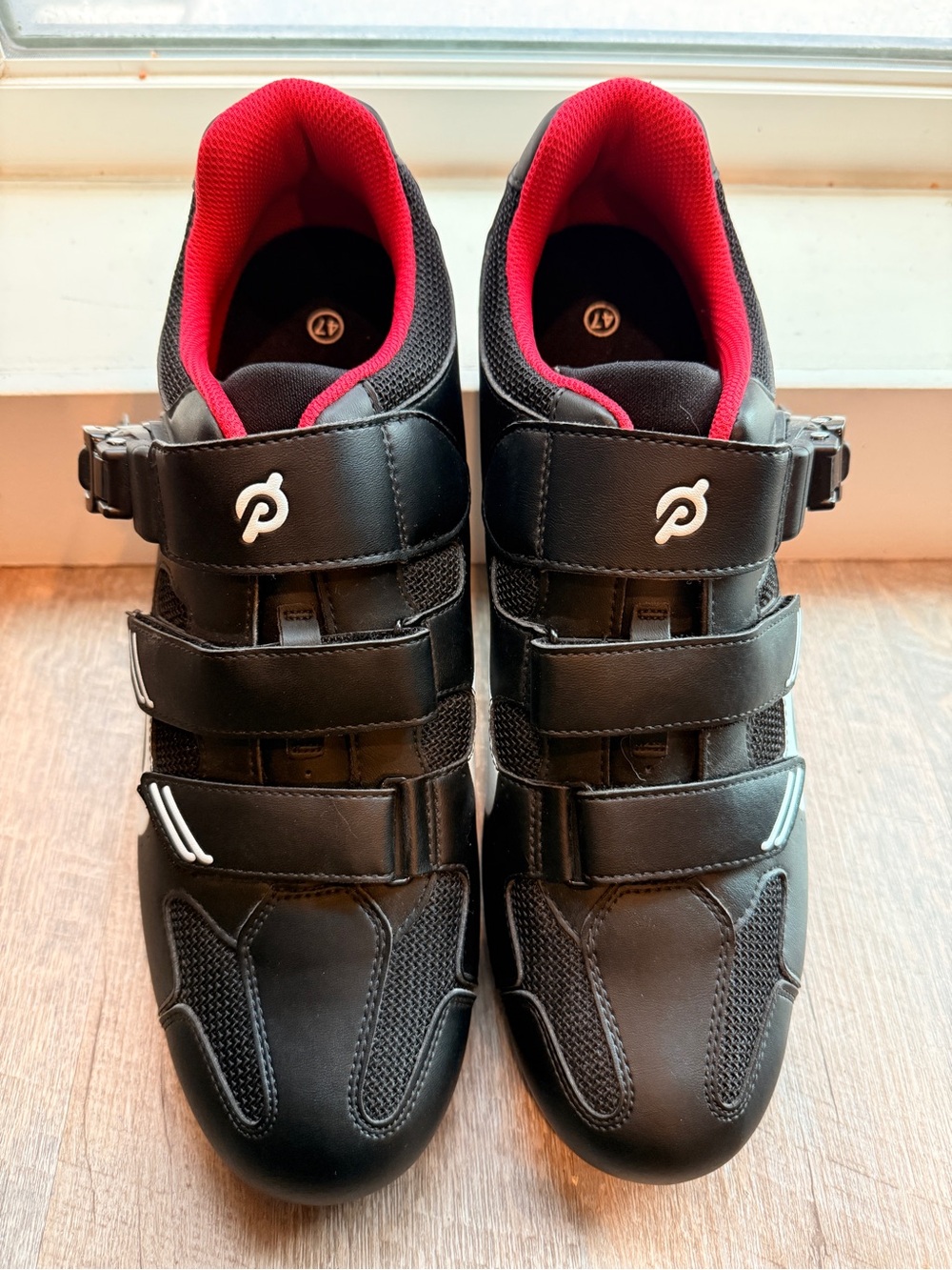Peloton Men's Black Cycling Shoes 47 (US 13) with Clips